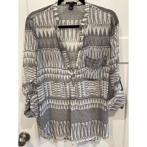 Slightly sheer blouse